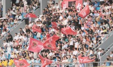 开云体育-足球比赛现场气氛火爆，球迷激情高涨